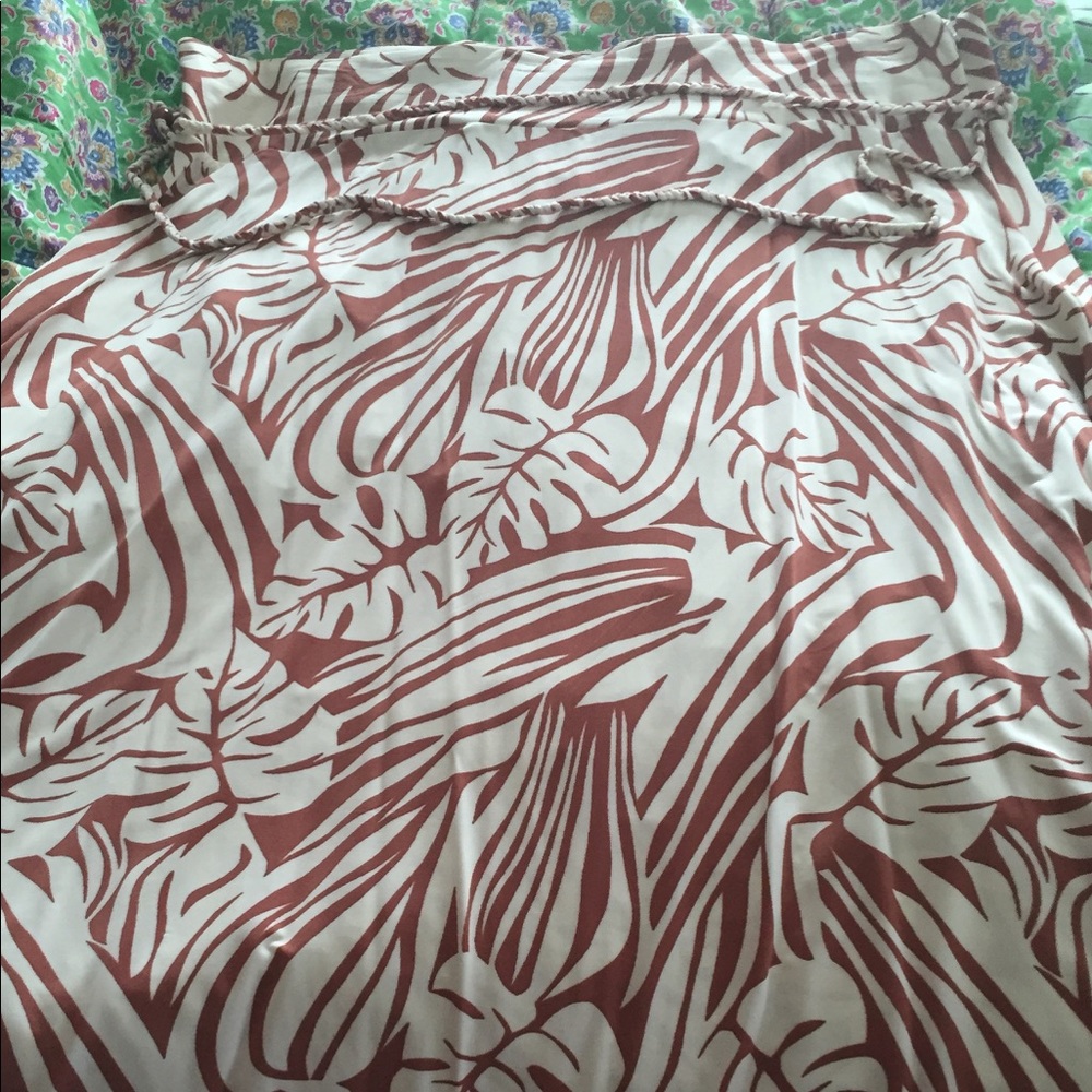 H&M silky skirt.